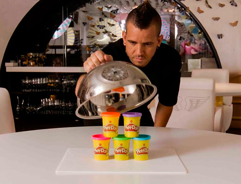 Dabiz Muñoz y Play-Doh estimulan la imaginación de los niños