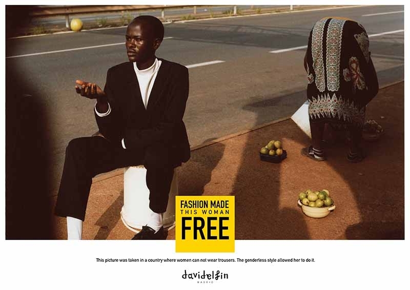 "Fashion to be Free", by David Delfín y DDB
