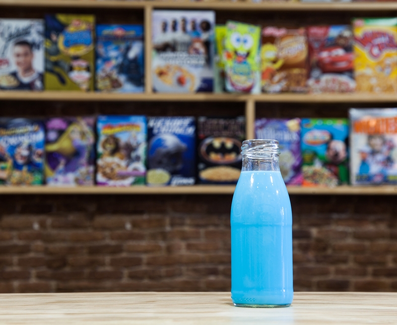 Ya puedes probar la leche azul de "Star Wars"