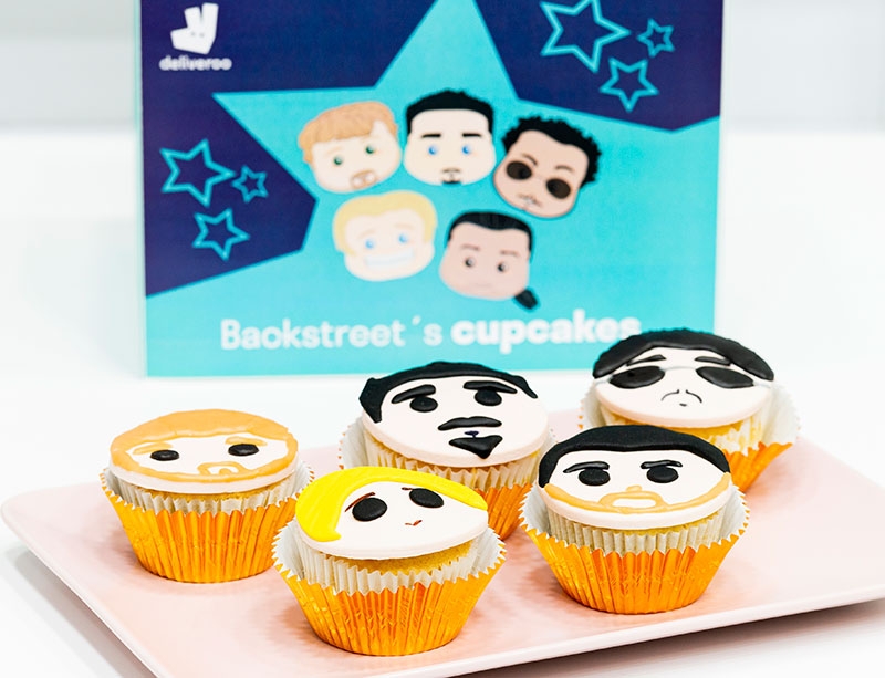 Deliveroo lanza los "Backstreet´s cupcakes"
