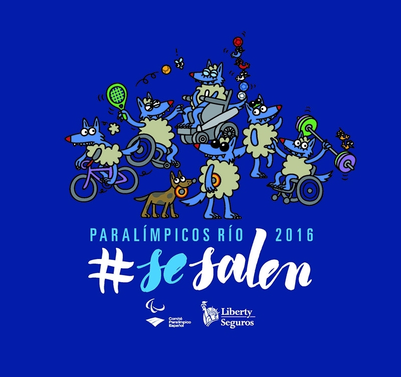 Kukuxumusu anima a los atletas paralímpicos españoles