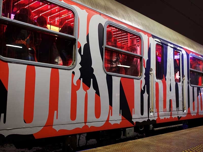 Desperados convierte un tren en instrumento musical