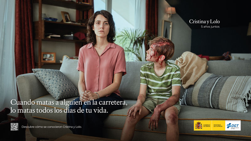 "Convivir con la culpa", campaña de Accenture Song para la DGT