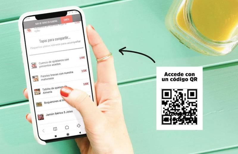 Plataforma gratuita para que los bares digitalicen su carta