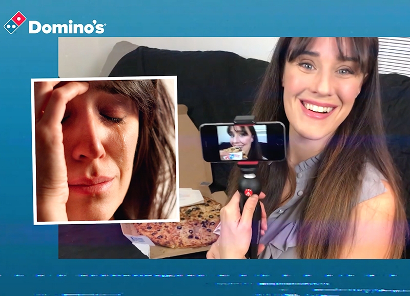 Domino´s Pizza hace feliz a la persona más triste del mundo