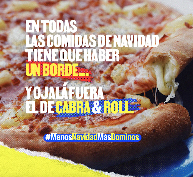 Domino´s Pizza se burla de las tradiciones navideñas
