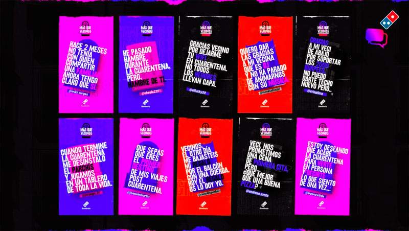 Domino´s Pizza rinde homenaje a los vecinos