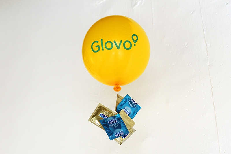Glovo y Durex sellan una alianza orgásmica
