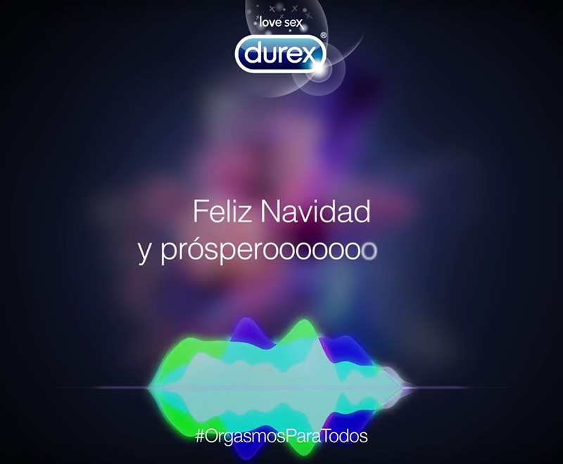 Durex felicita la Navidad con #OrgasmosParaTodos