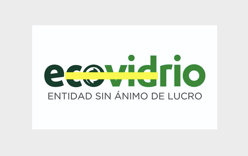 Ecovidrio hace desaparecer la Covid de su logo