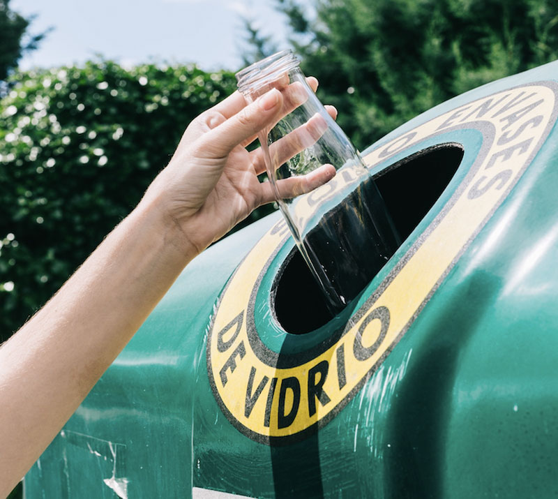 Crece la tasa de reciclado de vidrio en España