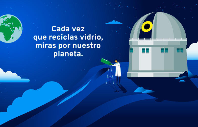 NASA y Ecovidrio trabajan por un universo mejor