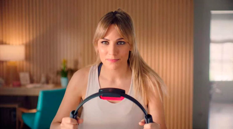 Edurne protagoniza el nuevo spot de Nintendo