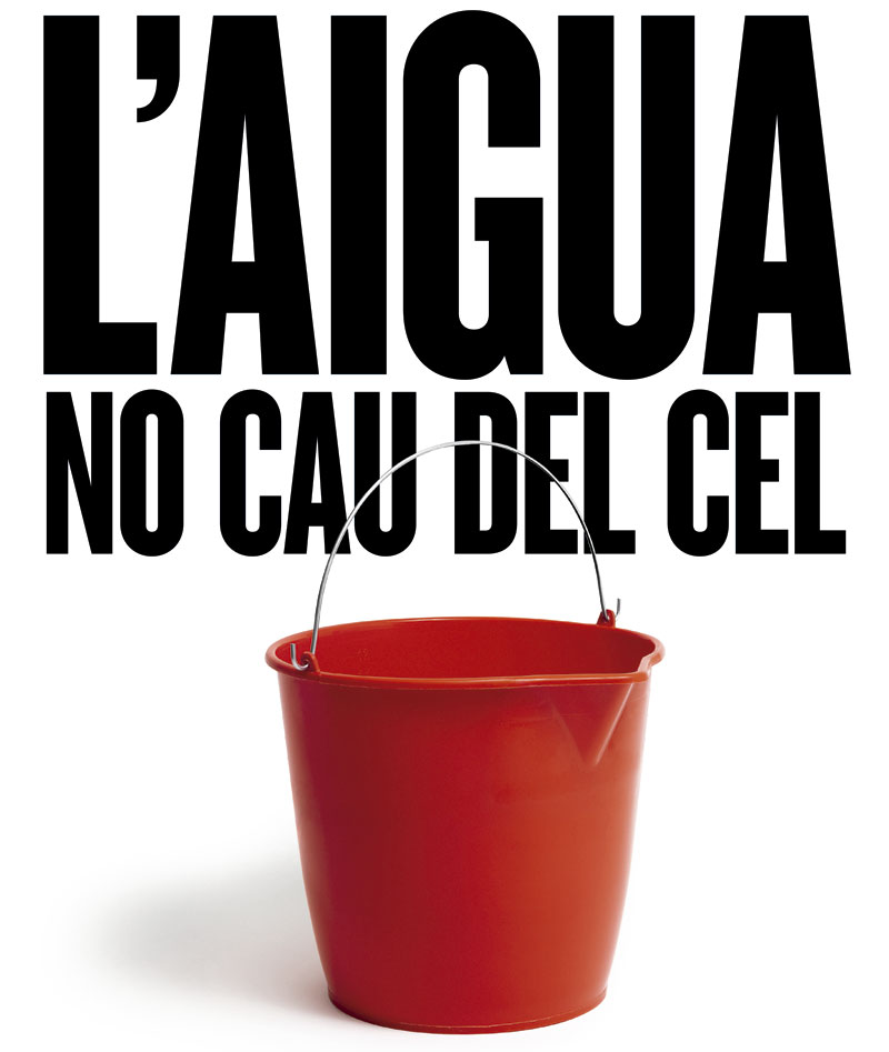 La Generalitat de Cataluña avisa: "El agua no cae del cielo"