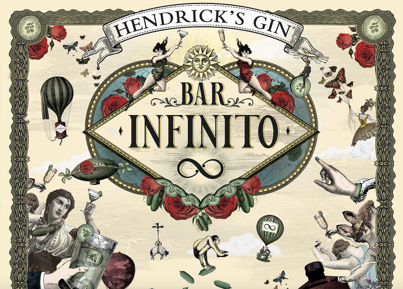 Hendricks inaugura un "bar infinito" en Madrid