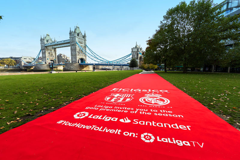 LaLiga extiende la alfombra roja por el mundo de cara a El Clásico