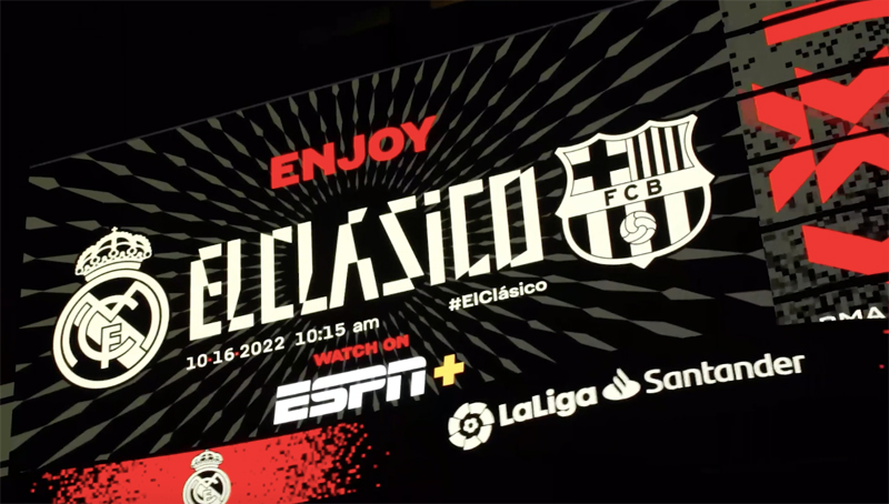 La Liga lleva la rivalidad de ElClásico a todo el mundo