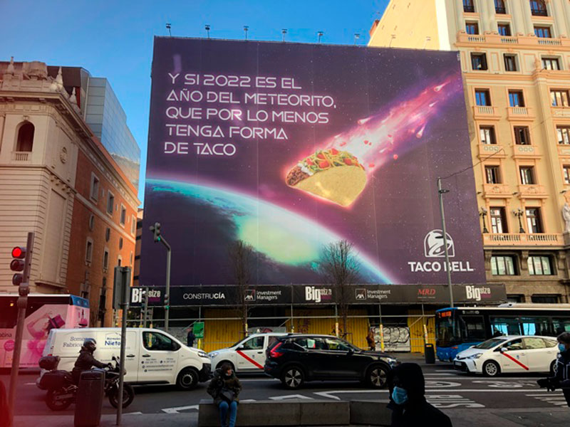 Si este año toca meteorito, que sea de Taco Bell