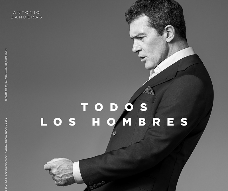 Antonio Banderas, imagen del nuevo spot de El Corte Inglés
