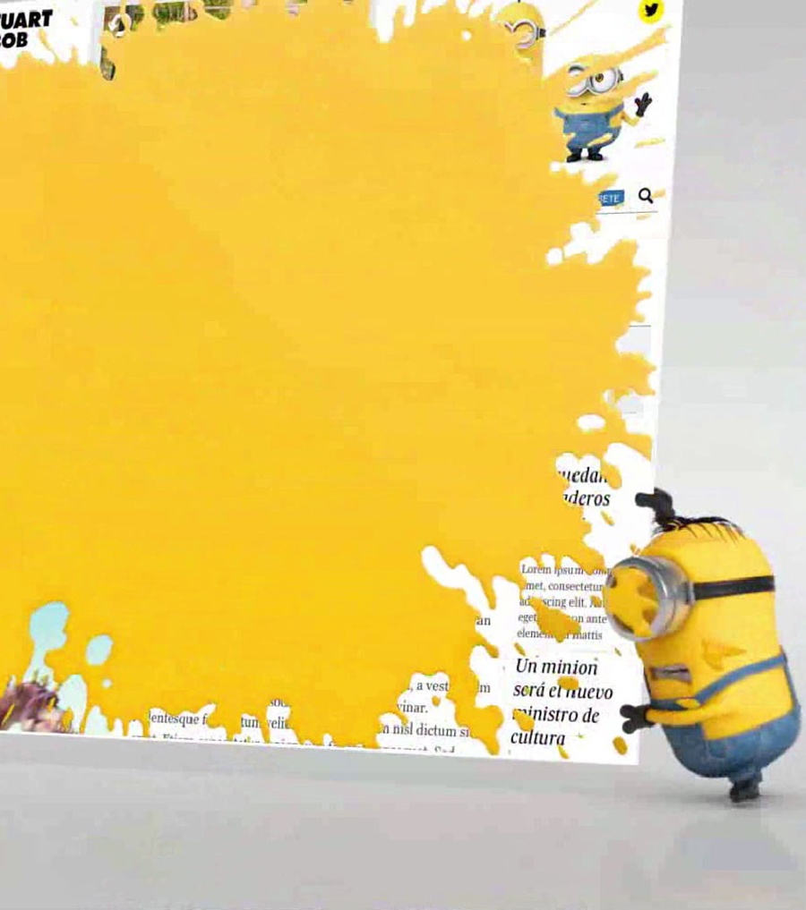 Los Minions tiñen de amarillo la Red