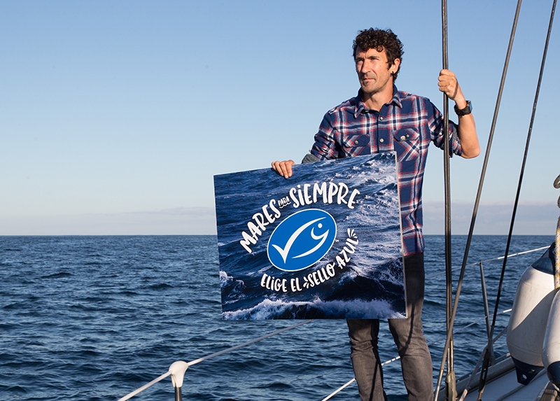 El Retiro se tiñe de azul con la iniciativa #MaresParaSiempre