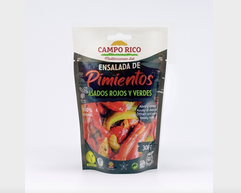 Nuevas ensaladas en envases reciclajes de Campo Rico