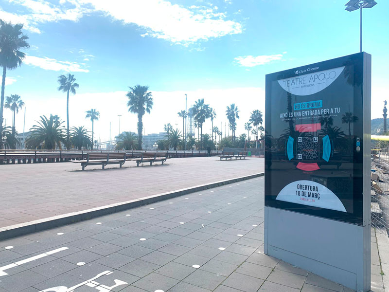 Barcelona amanece llena de entradas de teatro