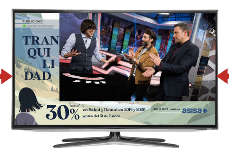 Equmedia lanza una campaña en HbbTV para ASISA