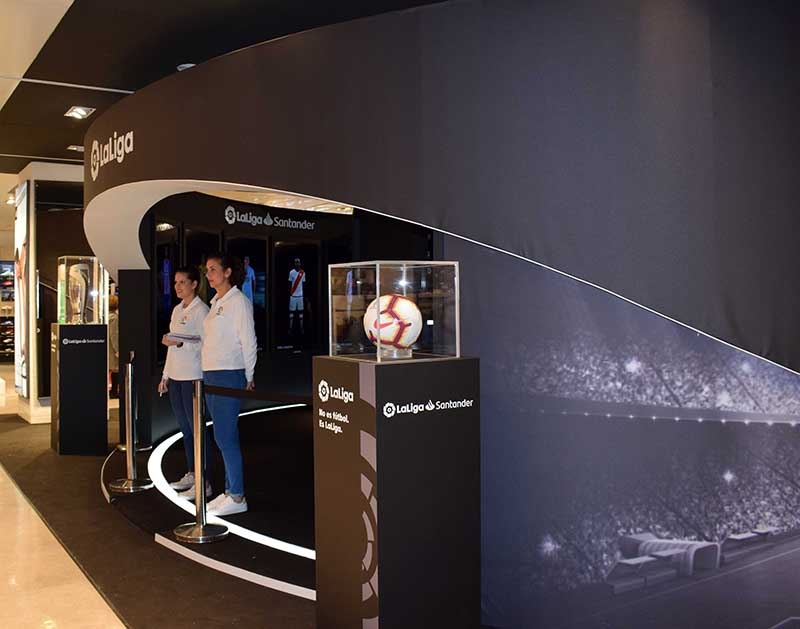 LaLiga y El Corte Inglés inauguran espacios experienciales