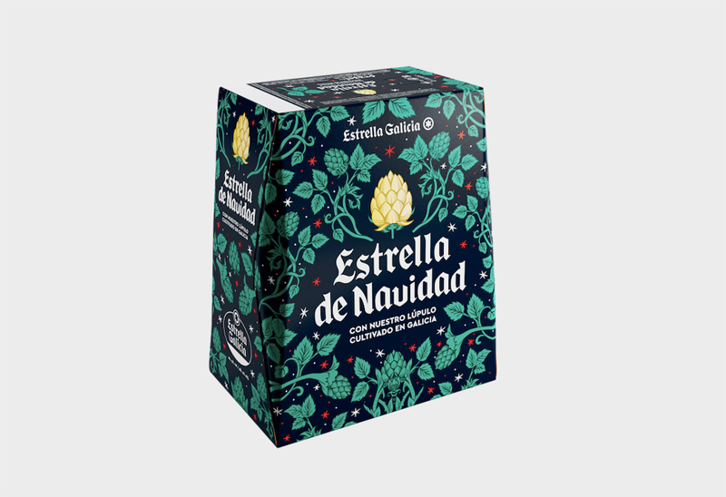 Estrella Galicia presenta su nueva Estrella de Navidad