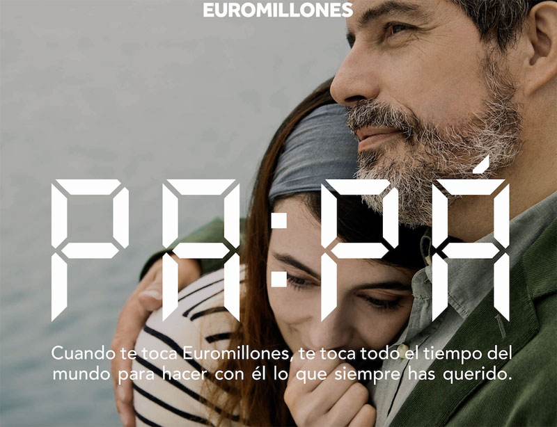El Tiempo cobra vida en el nuevo anuncio de Euromillones