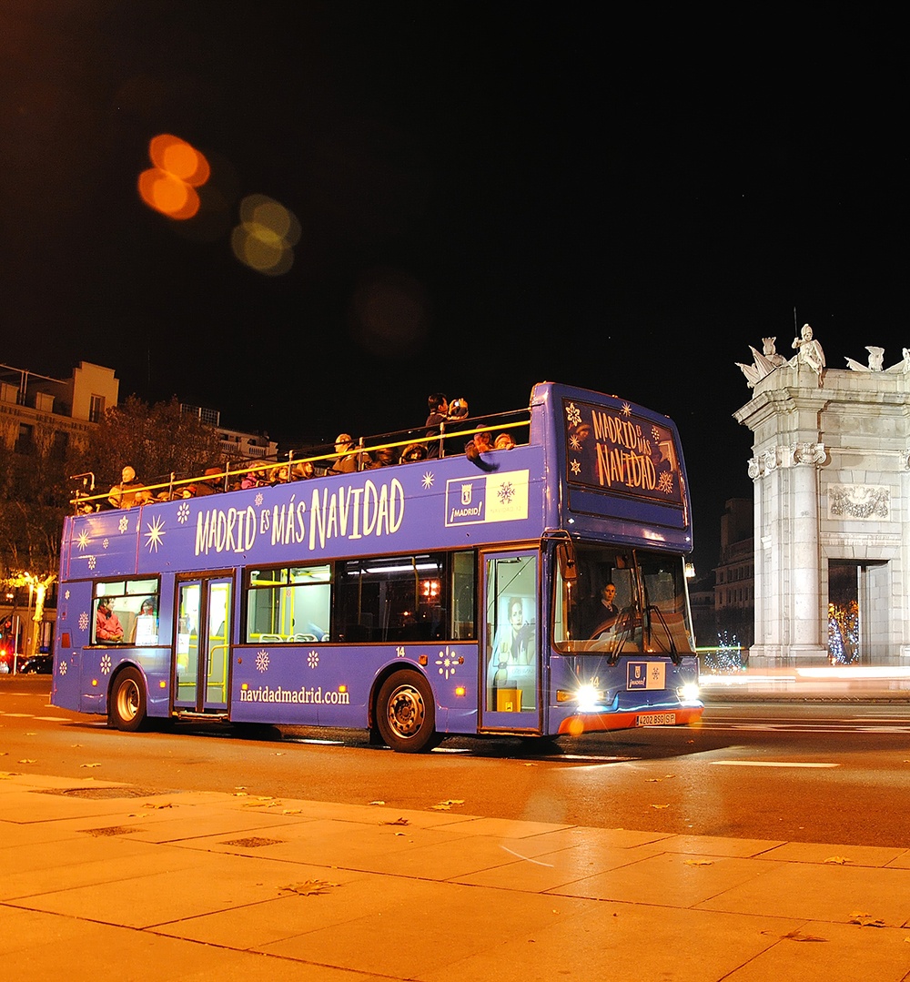 Vuelve a Madrid el "Autobús de la Navidad"