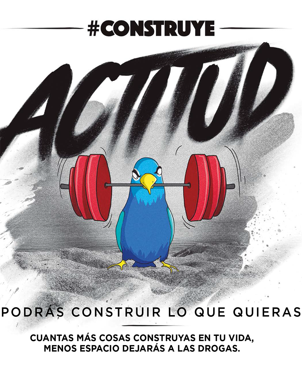 Construyendo actitud contra las drogas