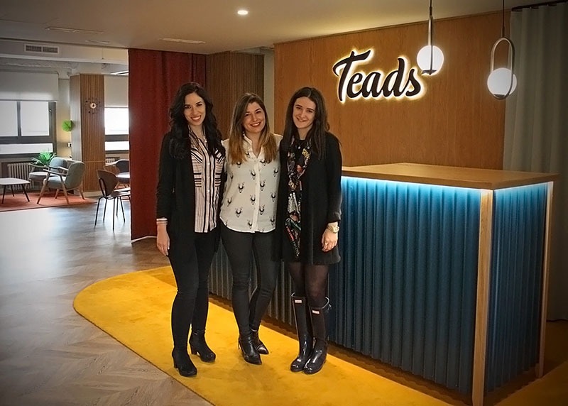 Teads refuerza su equipo con tres nuevos fichajes