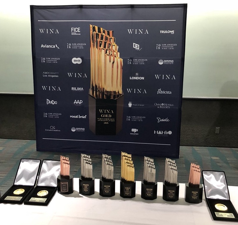 Findasense vuelve a casa con ocho Wina Awards