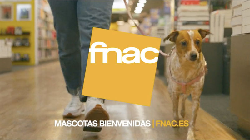 Fnac anuncia que abre sus puertas a las mascotas