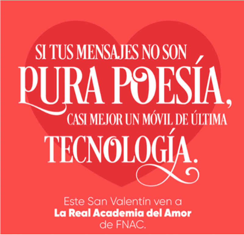 Fnac abre "La Real Academia del Amor"