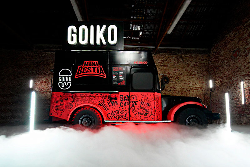 Goiko presenta su nueva flota de "foodtrucks"