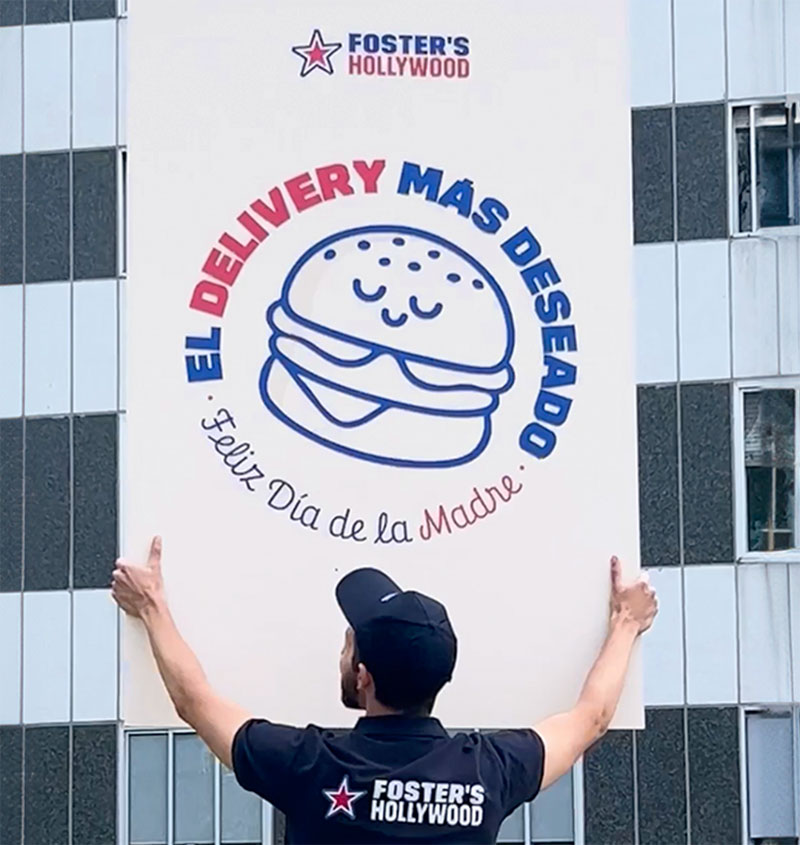 Foster´s Hollywood hace el "delivery más deseado"