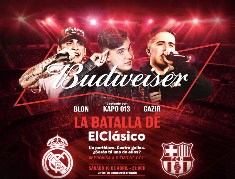 Freestylers retransmitirán La Batalla de ElClásico de LaLiga