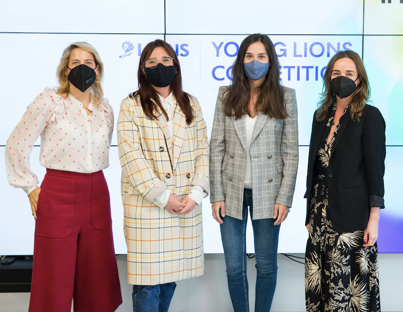 Ganadoras de la competición española de los Young Lions Marketers 2020-21
