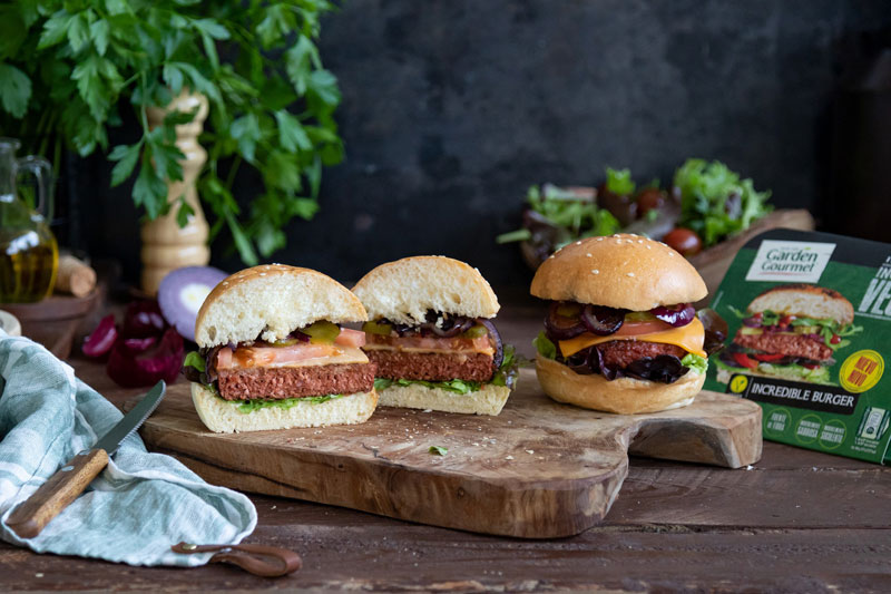 Nestlé lanza la "Incredible Burger", hamburguesa 100% vegetal