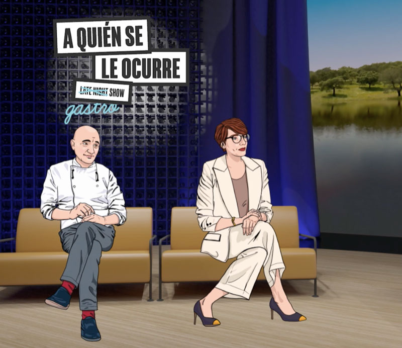 Primer "gastro show" de animación sobre la cocina española