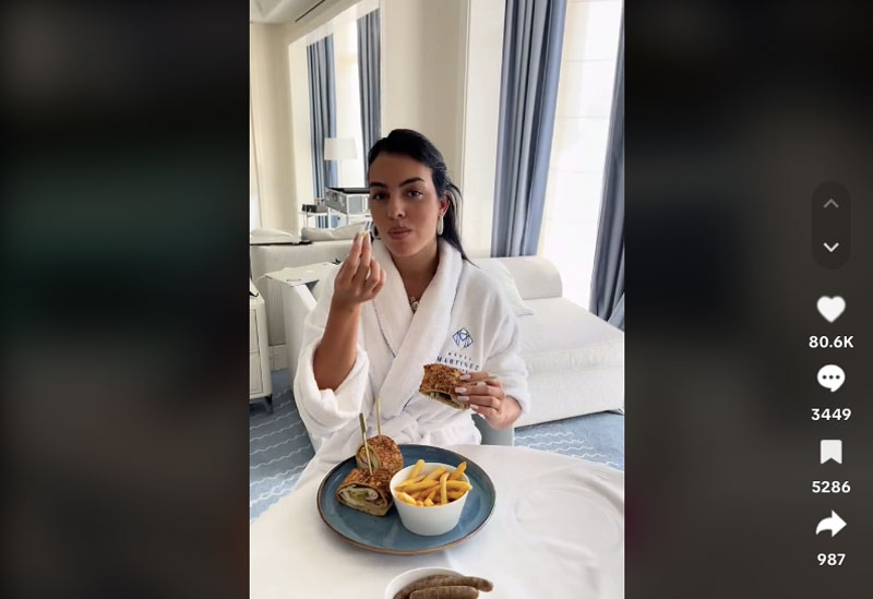 Georgina Rodríguez aterriza en TikTok