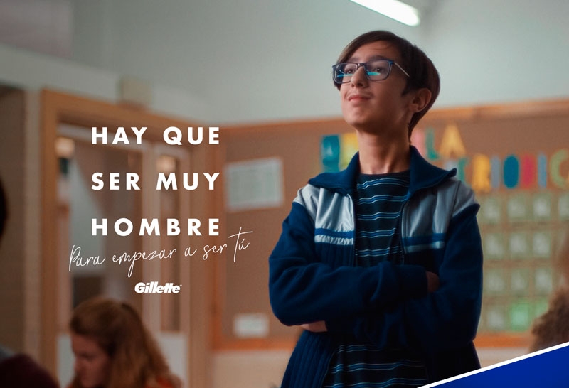 Gillette reivindica el bigotillo adolescente