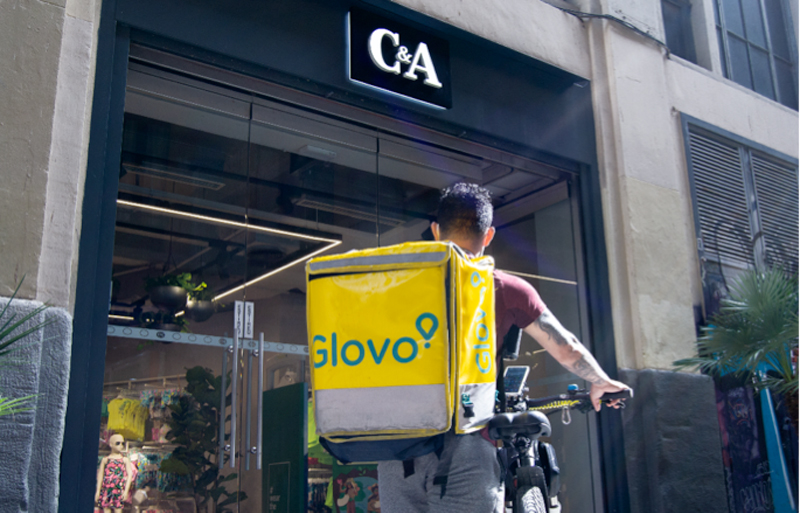 C&A se suma a las entregas ultrarrápidas de Glovo