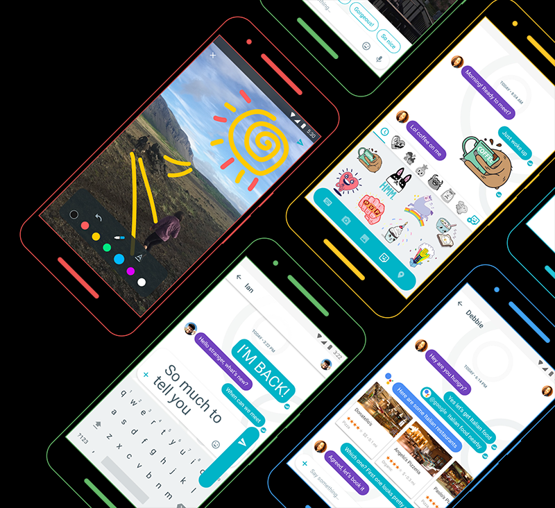 Google lanza una app de mensajería instantánea