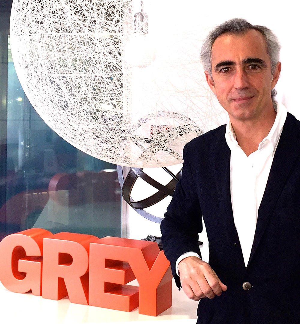 Borja Rivera, al frente del talento en Grey