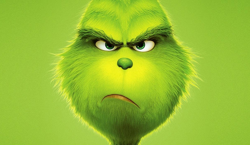 El Grinch se burla del sueño americano desde vallas gigantes