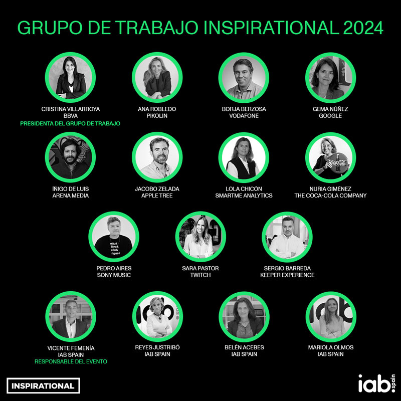 El equipo humano que desarrollará el Inspirational´24